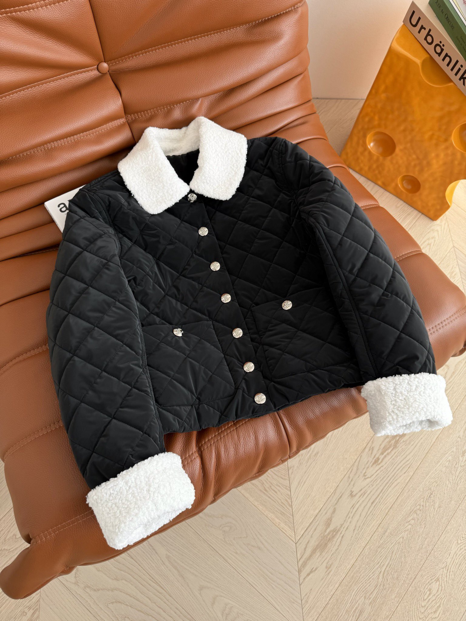 샤넬 코튼 재킷