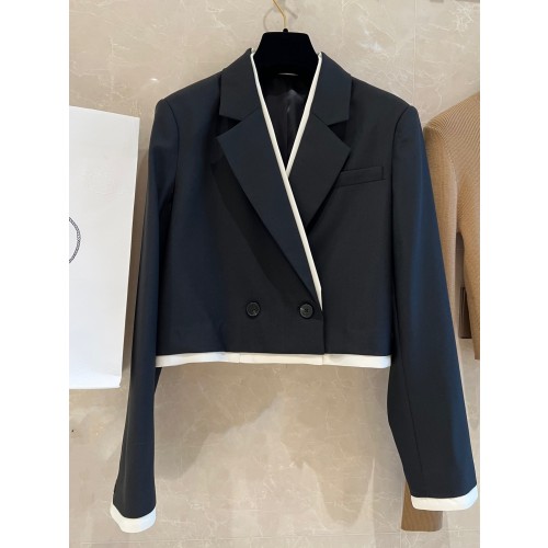 프라다 화이트 엣지 재킷