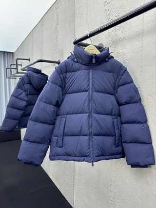 버버리 소매 탈부착 패딩