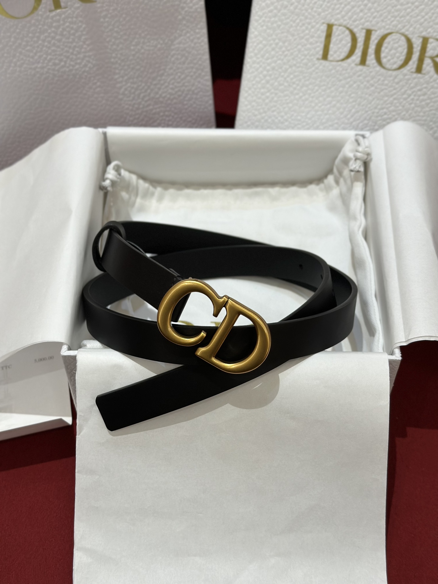 디올 CD 벨트 20mm
