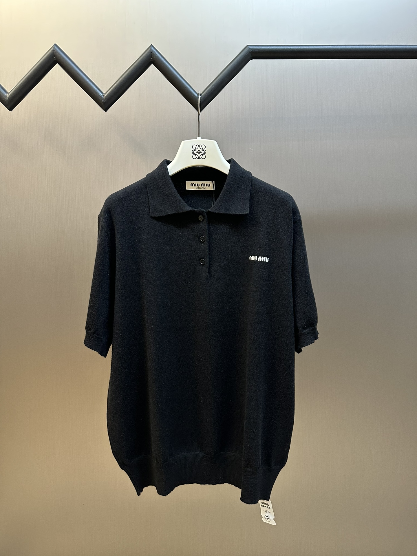 미우미우 남여 공용 티셔츠 1:1 정품 미러급