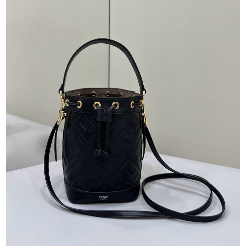 펜디 25ss 몬트레조 FF로고 미니 버킷백