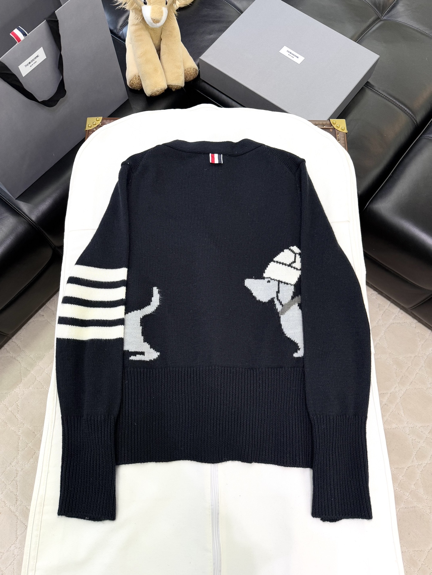 톰브라운 니트 가디건