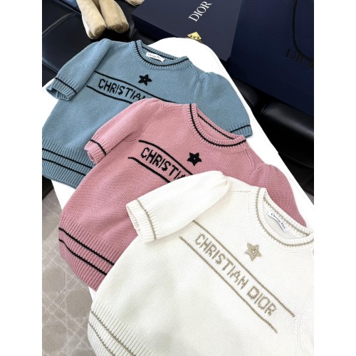 디올 니트 반팔