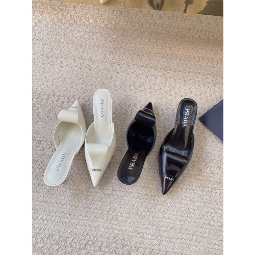 프라다 뮬 힐 (2컬러)