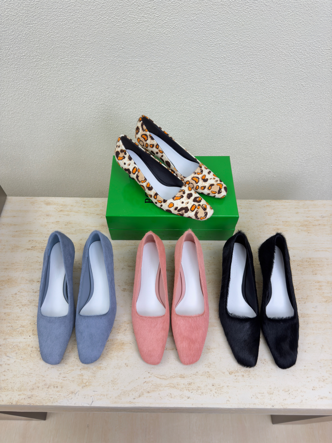 보테가베네타 모피 힐 (4컬러)