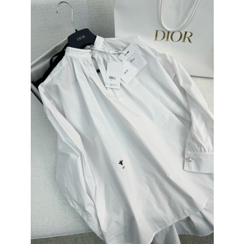 디올 화이트 셔츠