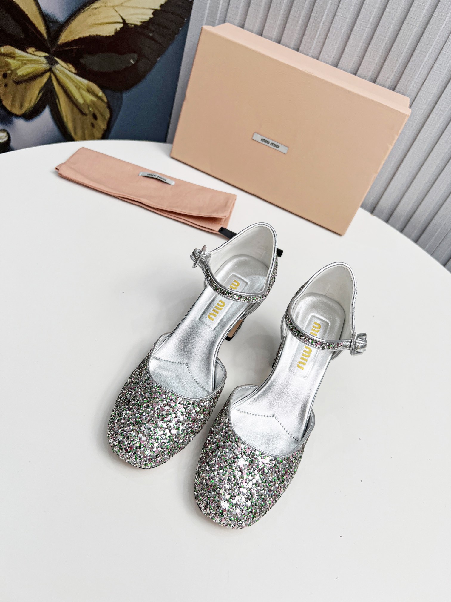 미우미우 메리제인 (슈즈 굽높이 6.5cm)