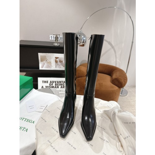 보테게바베네타 롱부츠 페이던트 카프스킨