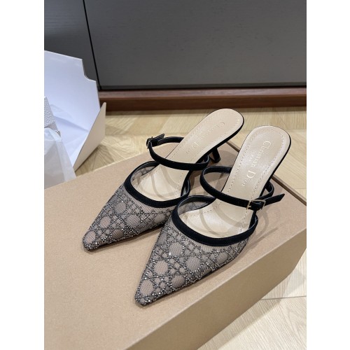 디올 구두 (굽높이6.5cm)