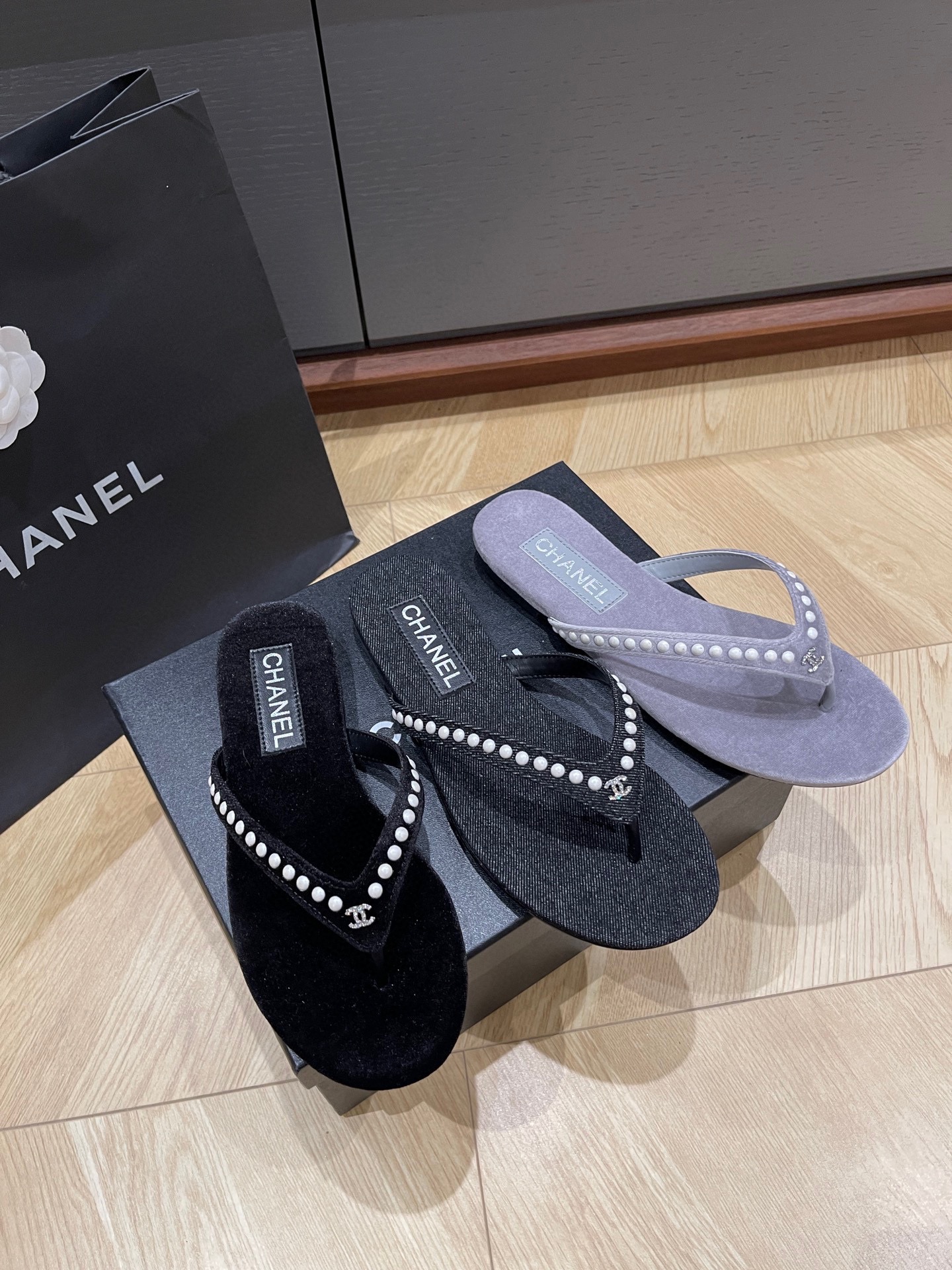 샤넬 슬리퍼