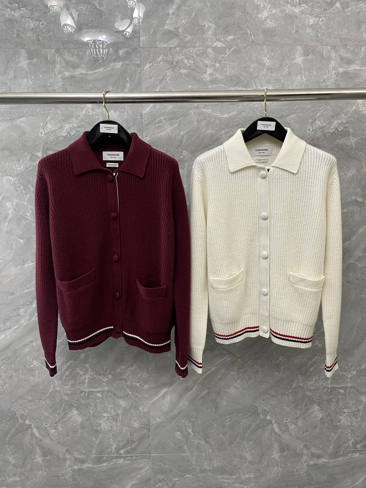 톰브라운 가디건