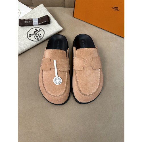 에르메스 뮬 슬리퍼