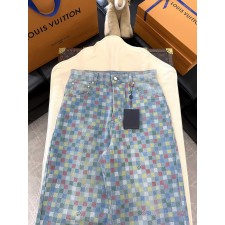 루이비통 데님 팬츠