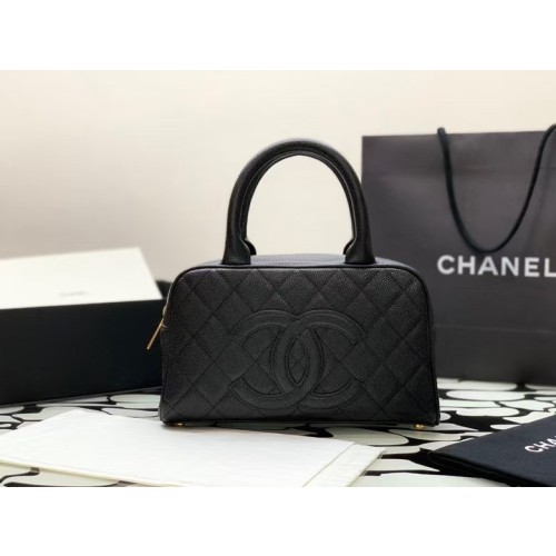 샤넬 CC로고 탑 핸들백