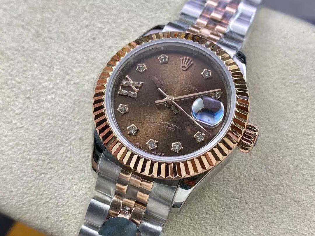 롤렉스 데이저스트 콤비 초코 별다이아 28mm
