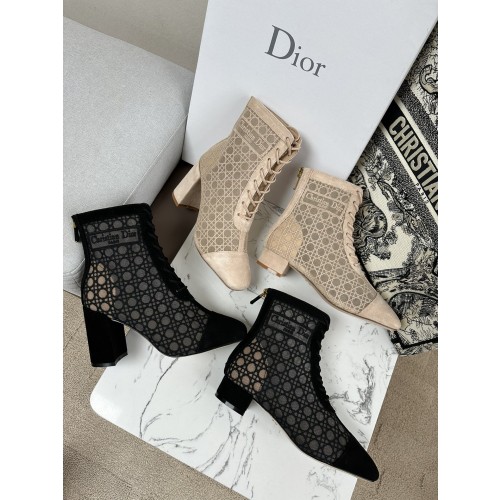 디올 D힐 앵클 부츠 [2컬러]