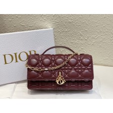 디올 My Dior 미니 백 까나쥬 양가죽