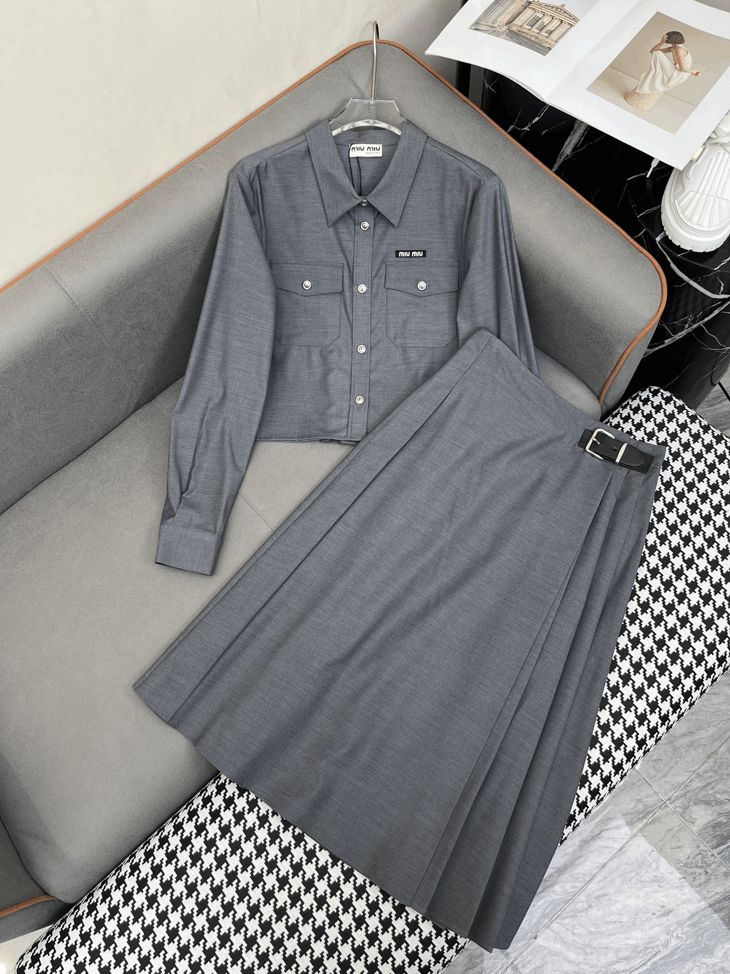 미우미우 25S/S 셋업 [2컬러]