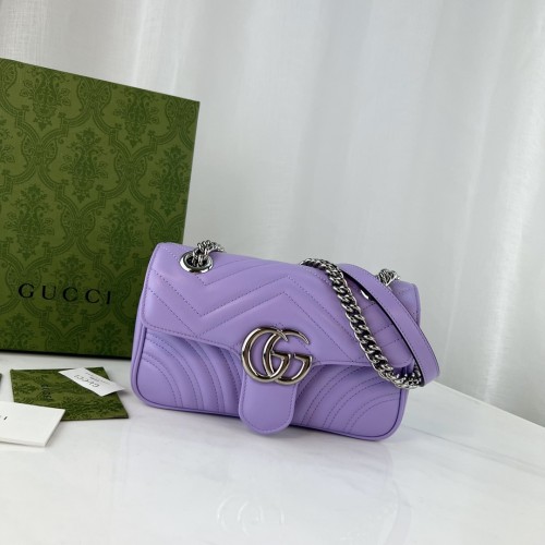 구찌 GG마몽 미니 마틀라세 숄더백 446744