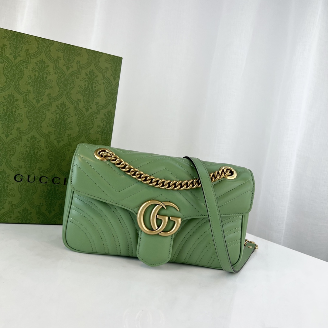 구찌 마몽 마틀라세 숄더백 443497