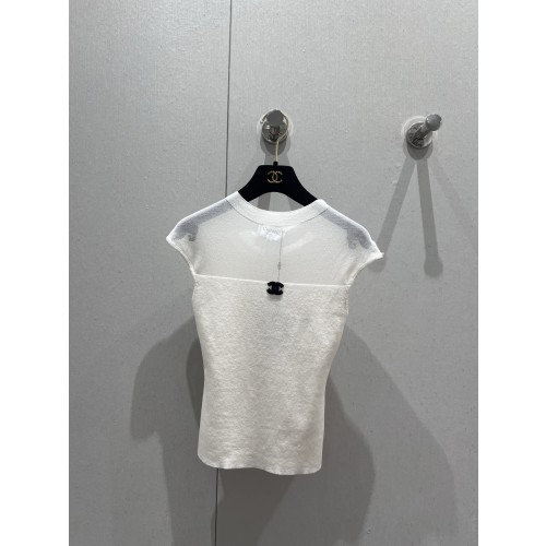 샤넬 자수 조끼