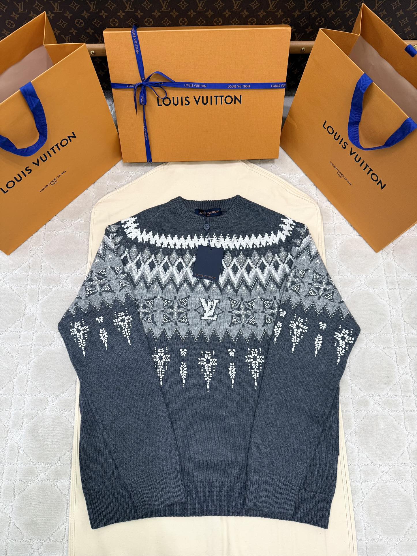 (W) 루이비통 스웨터