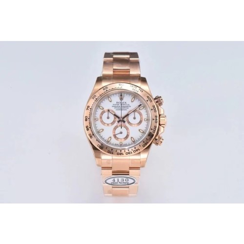 롤렉스 데이토나 화이트 다이얼 로즈골드 40mm [정품급]