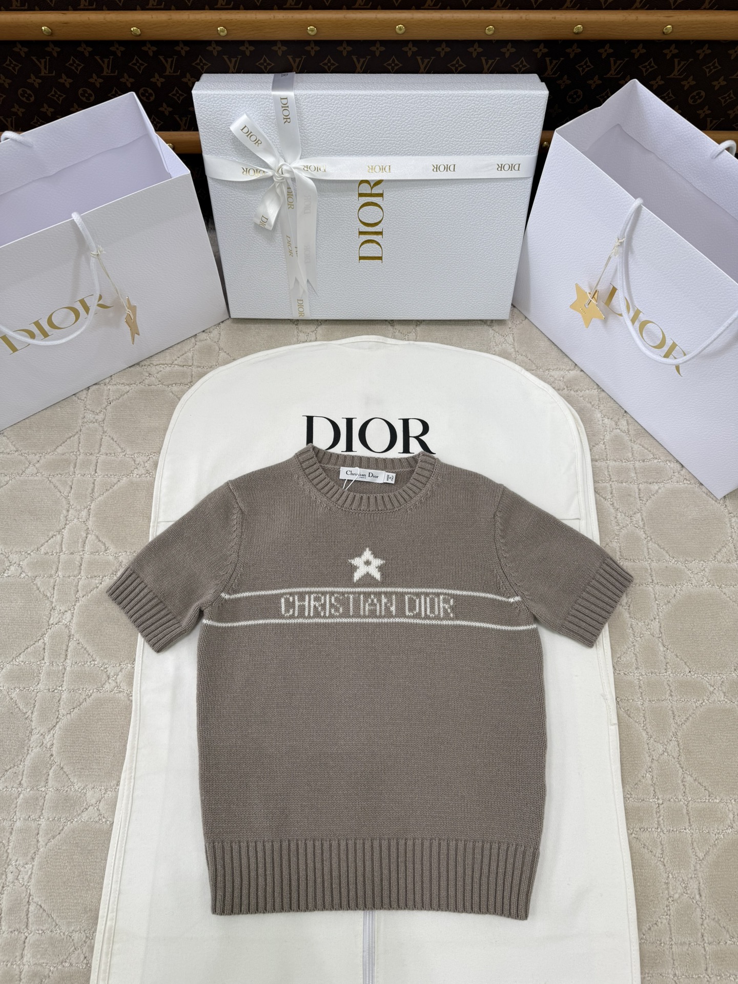 디올 니트 반팔