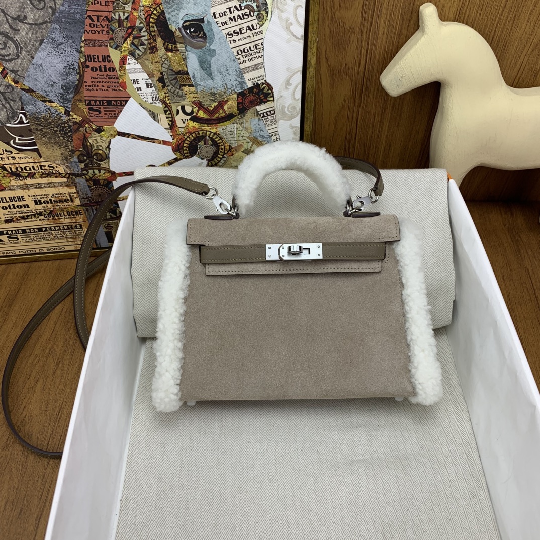 에르메스 미니 켈리 테디 20cm 에토프