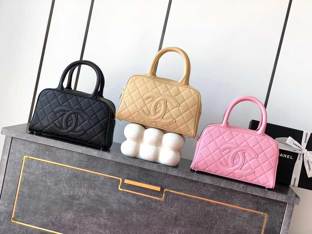 샤넬 캐비어 볼링백 미니 A20996 [3컬러]