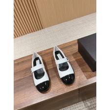 샤넬 메리 제인 투톤 플랫슈즈
