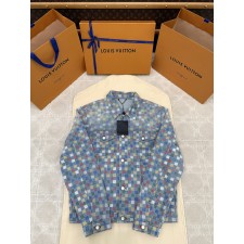 루이비통 데님 자켓