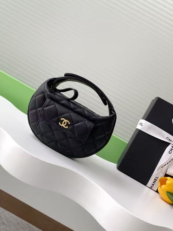 샤넬 퀄티드 미니 탑 핸들백