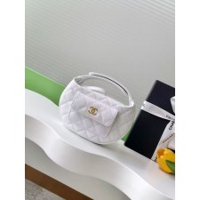 샤넬 퀄티드 미니 탑 핸들백