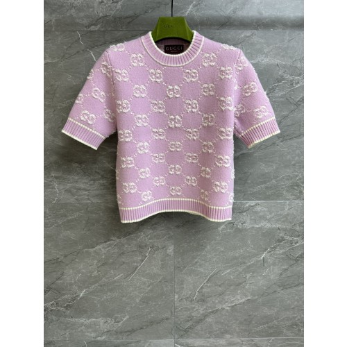 구찌 울 반팔티