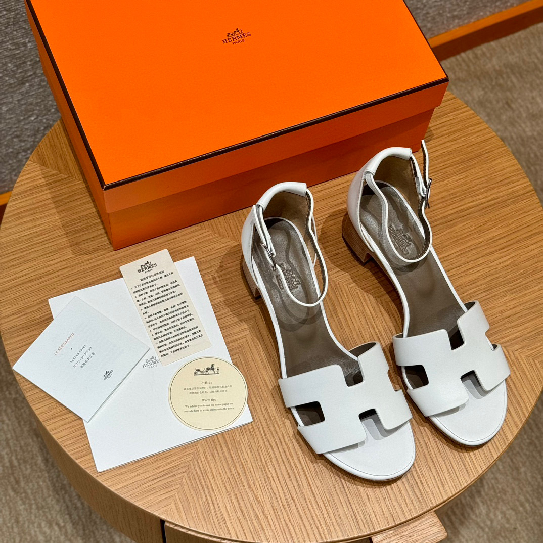 에르메스 인센스 50 샌들 화이트 [정품급]