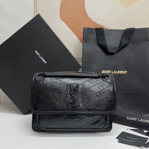 생로랑 니키 숄더백 미디엄 633158