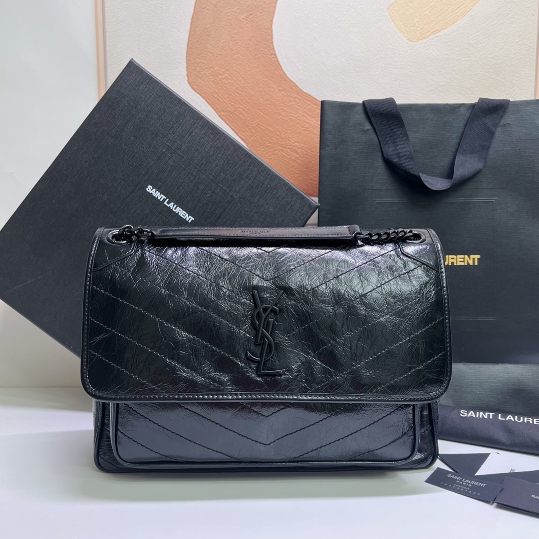 생로랑 니키 숄더 라지 498883