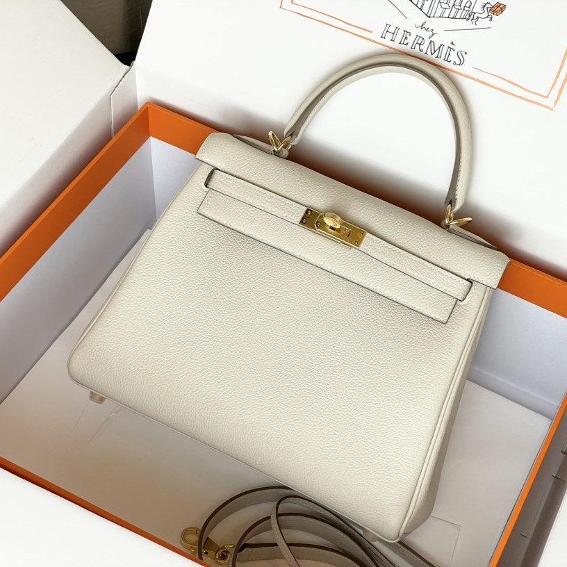 에르메스 켈리백25 끄레 토고
