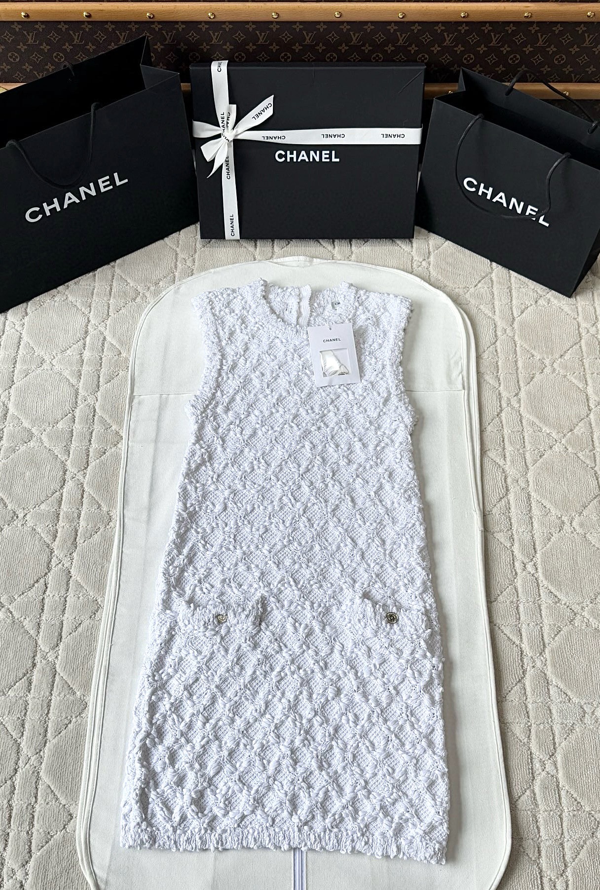 샤넬 25p 롱 스커트