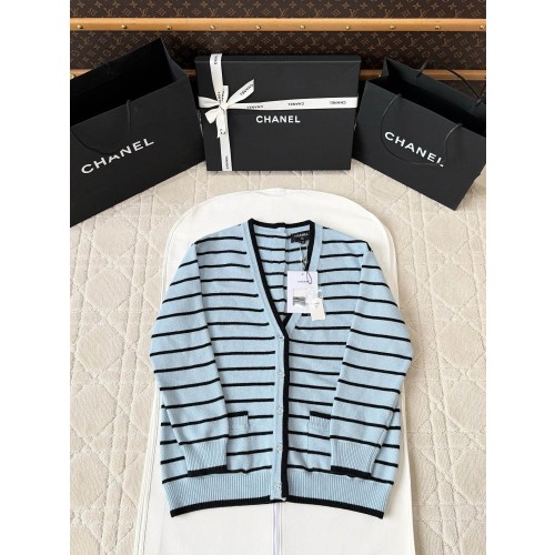 샤넬 25s 스트라이프 가디건