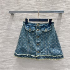 루이비통 25ss 데님 팬츠