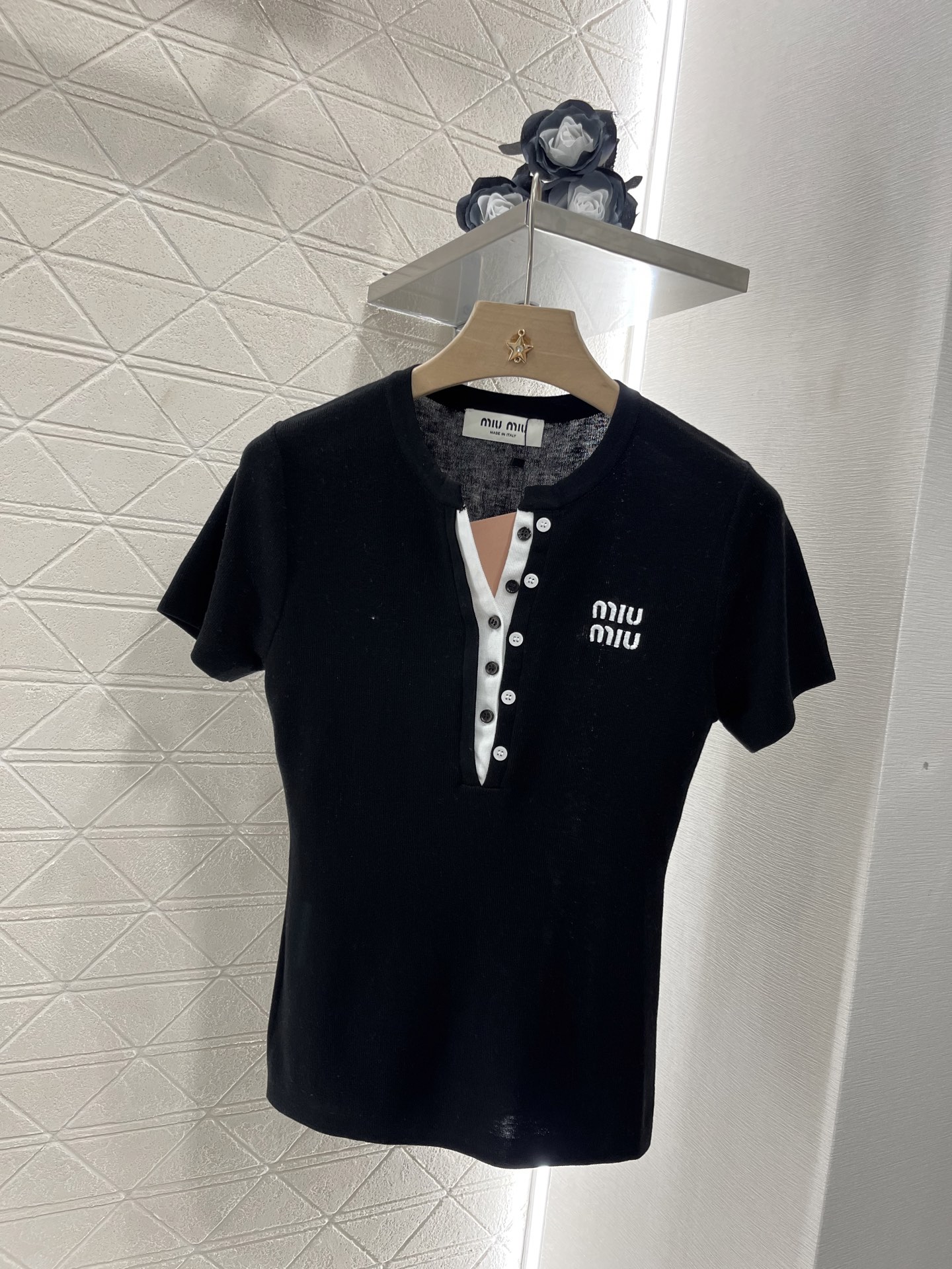 미우미우 니트 반팔