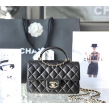 샤넬 클래식 뉴미니 탑핸들백 캐비어 / 램스킨 [정품급]