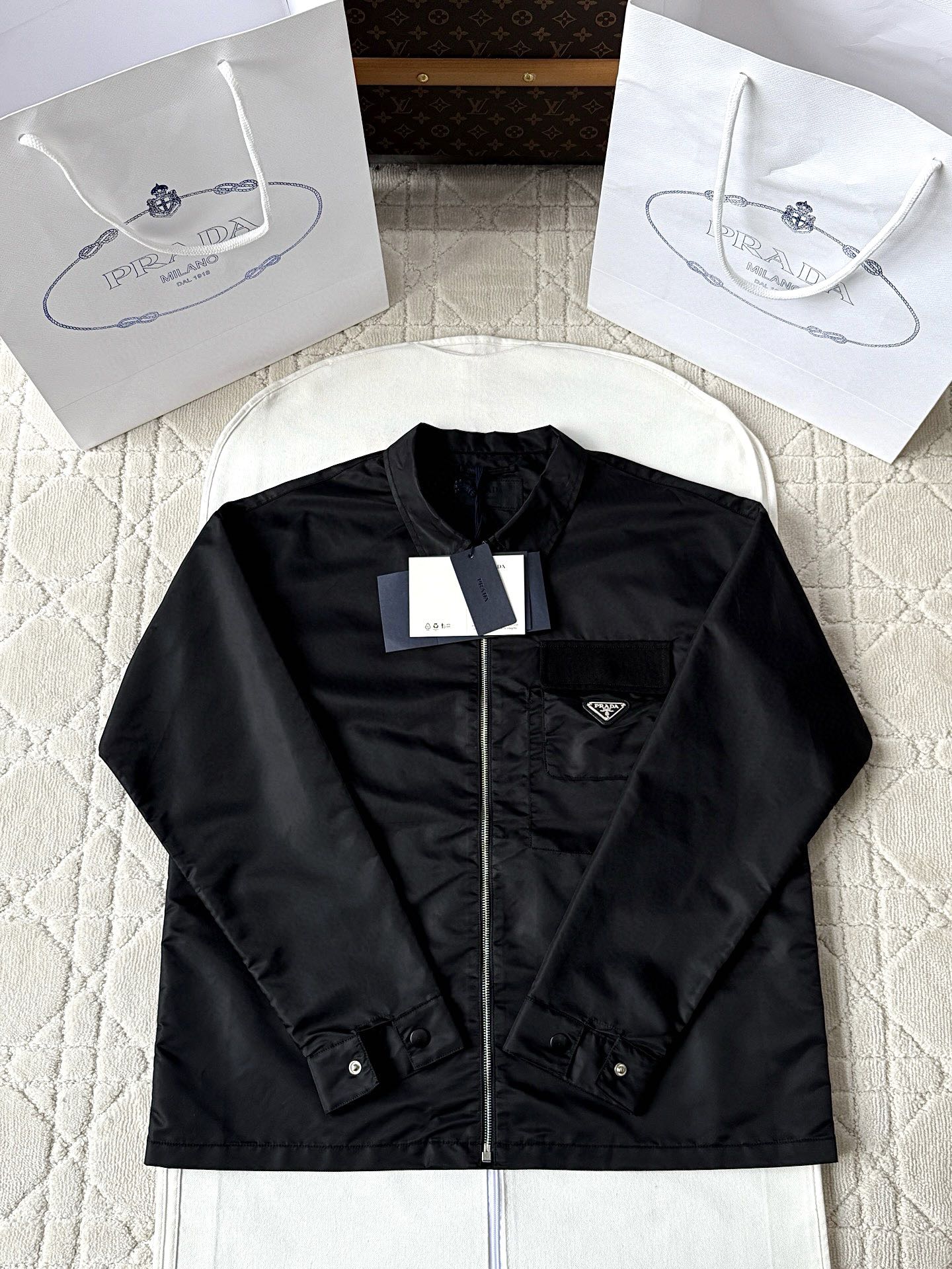 프라다 25ss 자켓