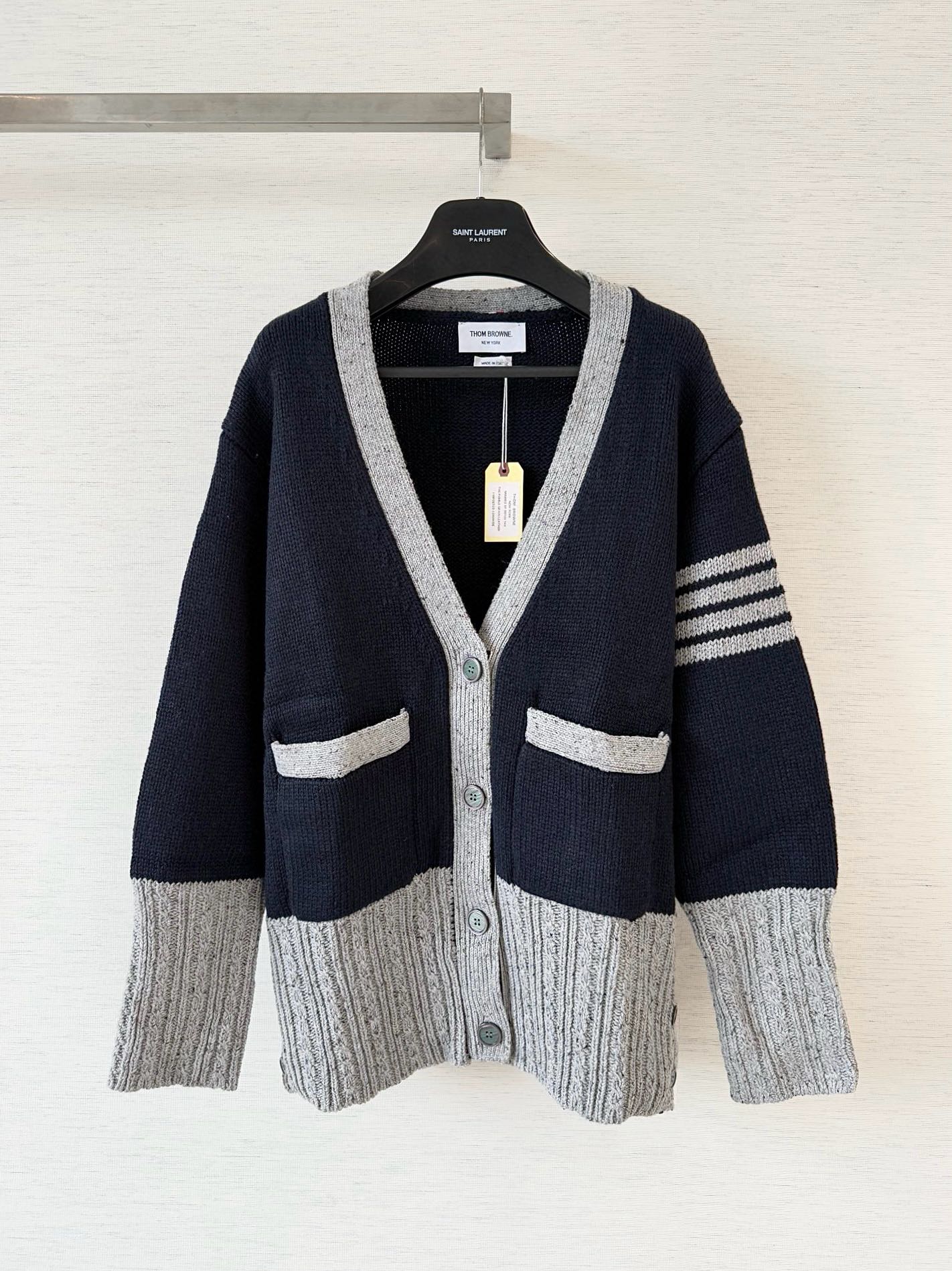 톰브라운 25ss 가디건