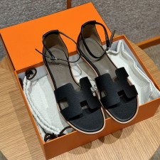 에르메스 산토리니 앱송 샌들 Noir [정품급]