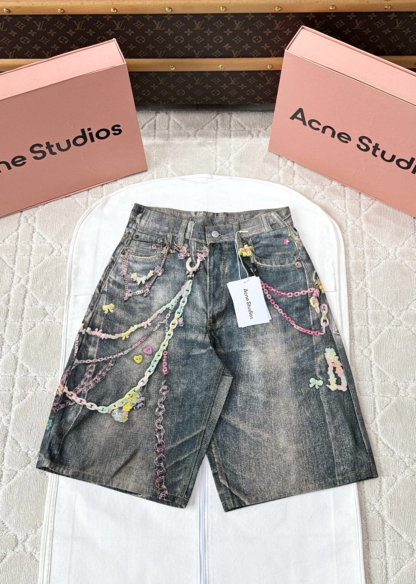 아크네스튜디오 데님 반바지