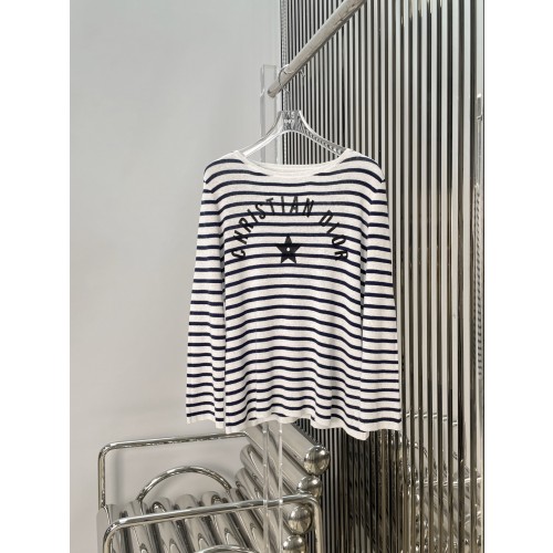 디올 스트라이프 긴팔티